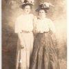Nellie Porter &amp; Kittie Risley c 1909